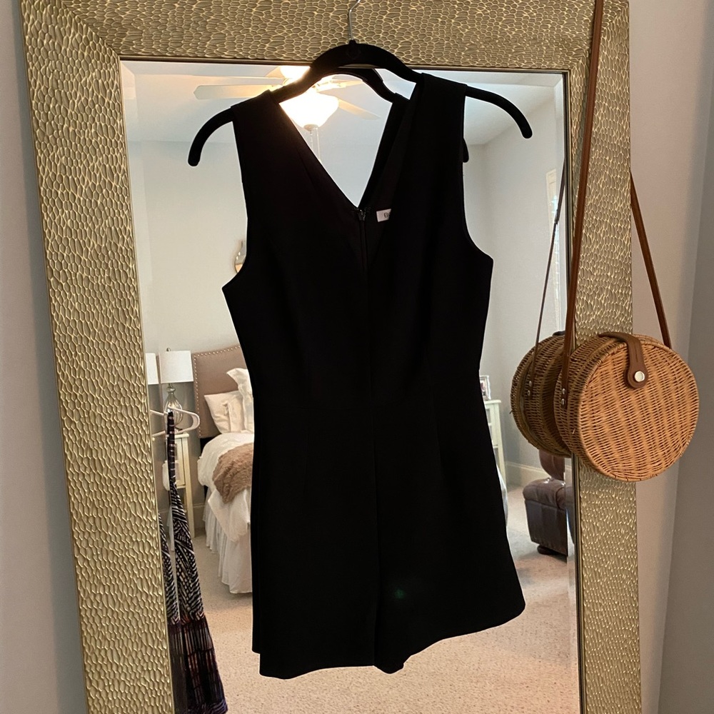 black BCBG romper